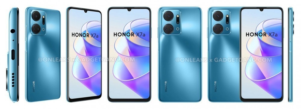 Honor X7a tasarımı ve özellikleri sızdırıldı