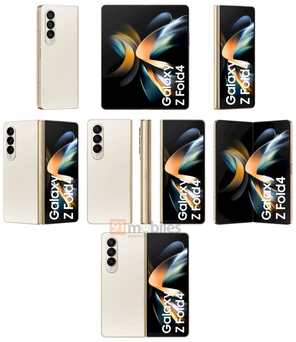 Galaxy Z Fold4 Tasarımı Sızdırıldı
