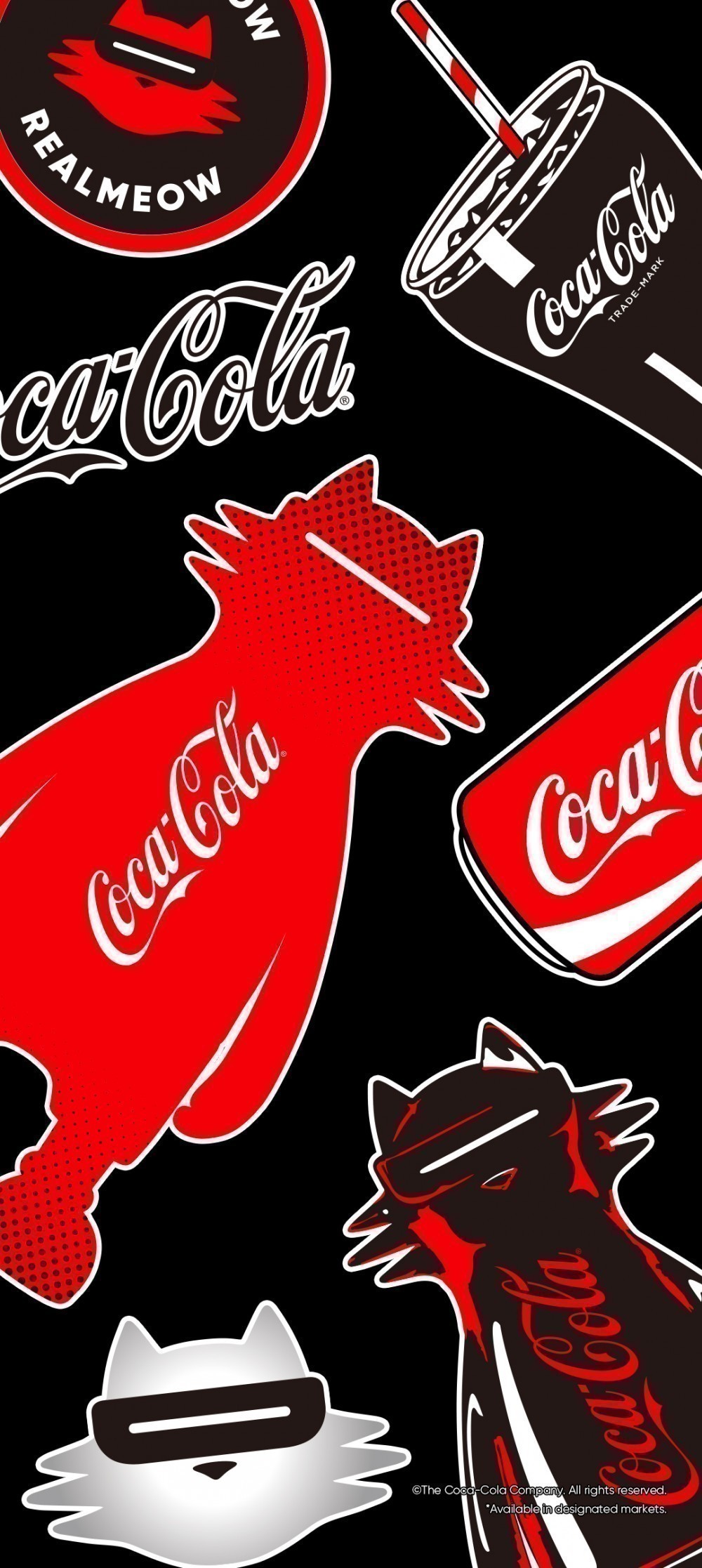 Realme 10 Pro Coca Cola Edtion Duvar Kağıtları