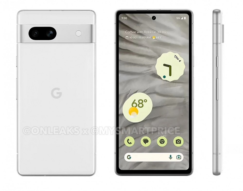 Google Pixel 7a tasarımı sızdırıldı