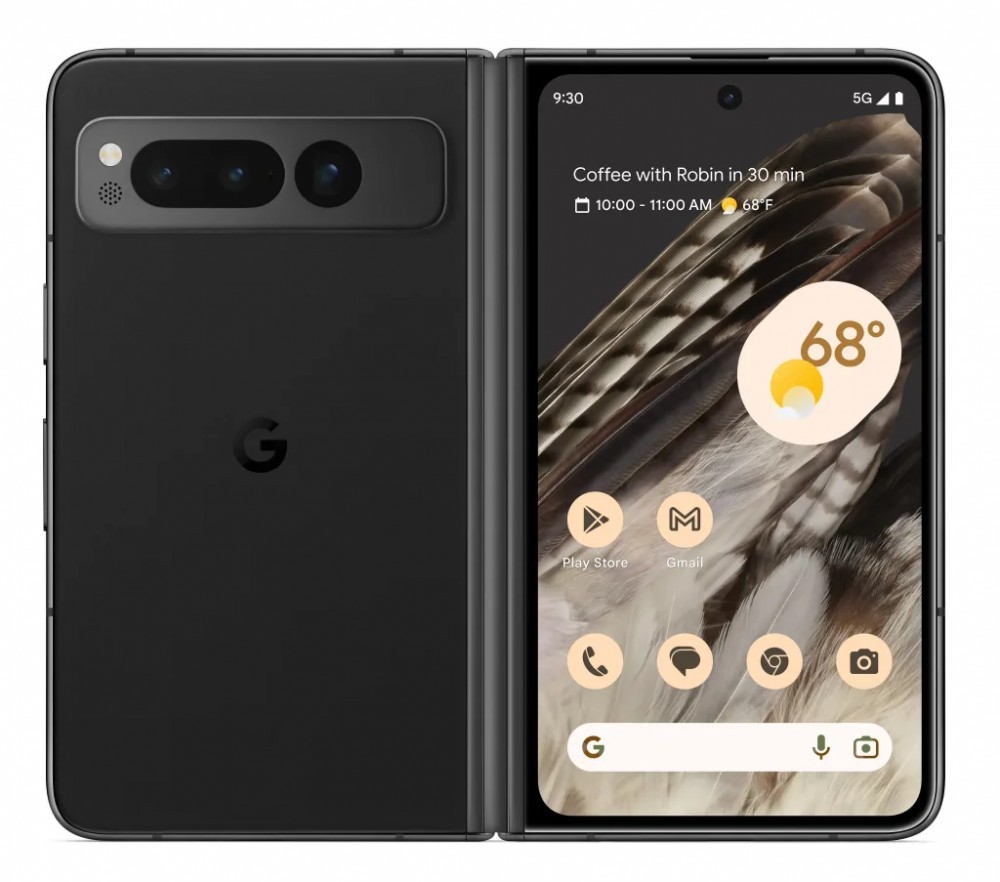 Google Pixel Fold'un resmi görselleri sızdırıldı
