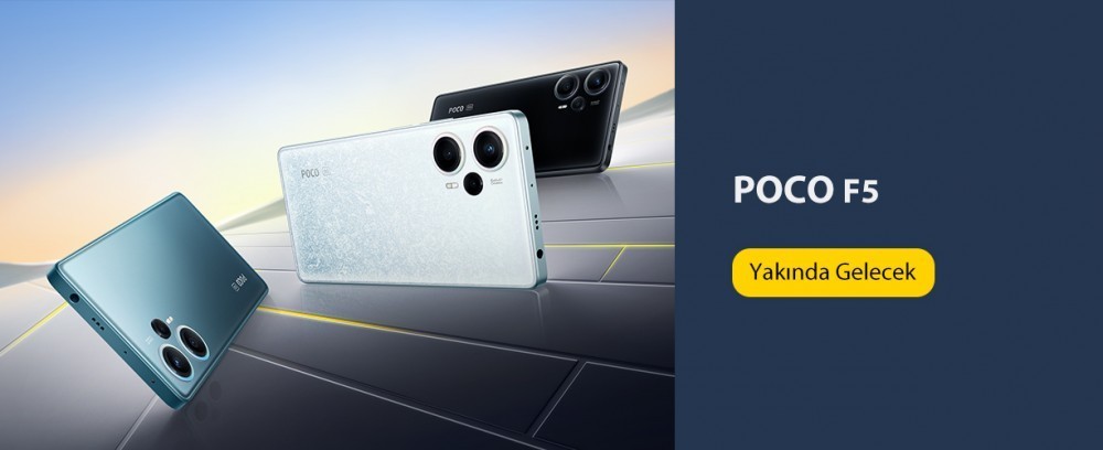 Poco F5 ve F5 Pro'nun Türkiye satış tarihi açıklandı