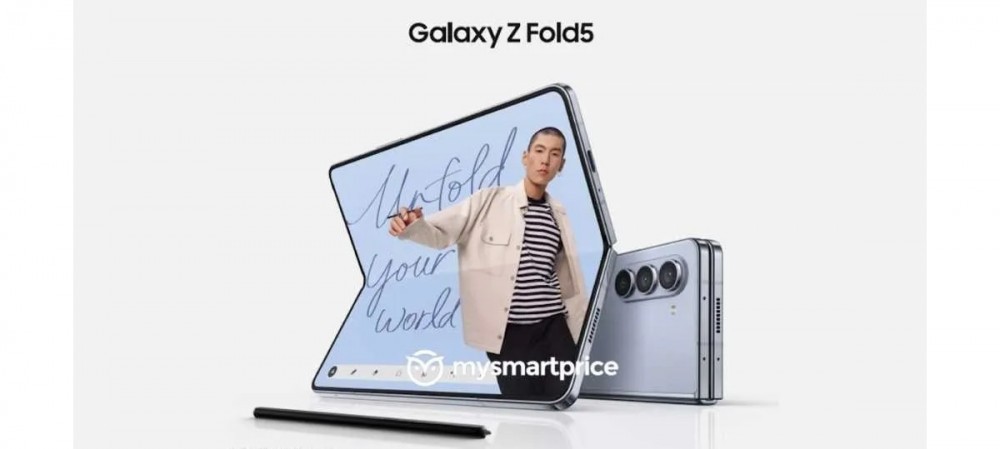 Samsung Galaxy Z Fold 5 ve Flip 5'in basın görselleri sızdırıldı