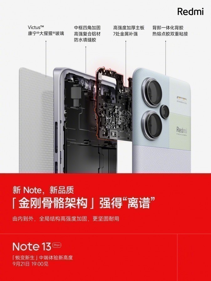 Redmi Note 13 Pro+ görselleri paylaşıldı