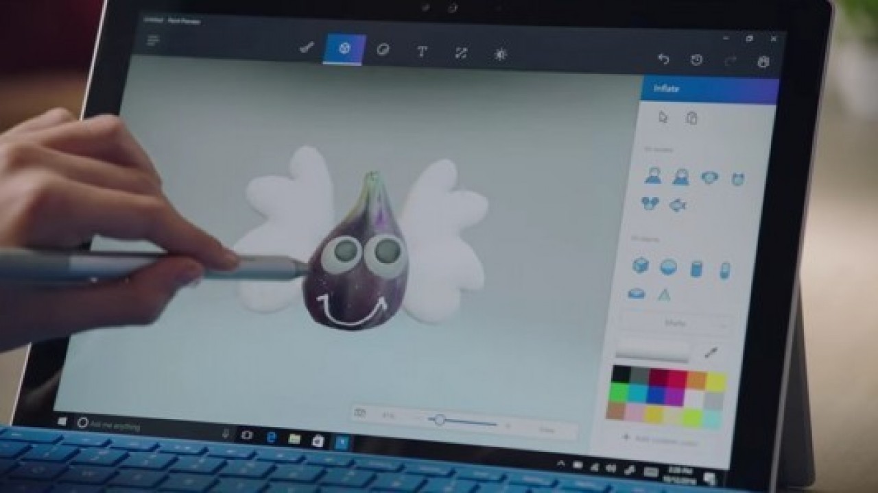 Microsoft, Paint 3D Uygulamasını Test Amaçlı Kullanıma Sundu 