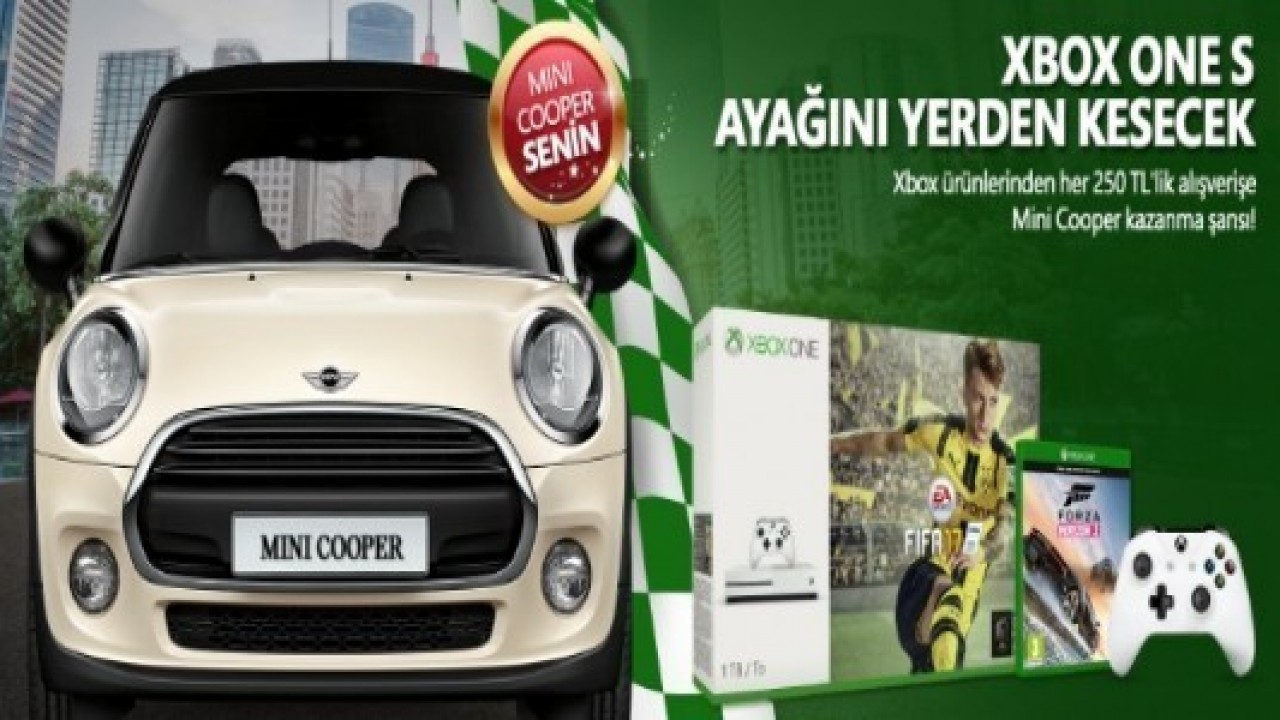 Microsoft, Xbox Alışverişine Mini Cooper Kazanma Şansı Veriyor 