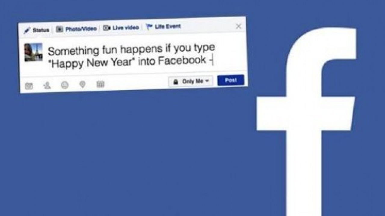Facebook, 31 Aralık Tarihi İçin Gizli Bir Özellik Sunuyor 
