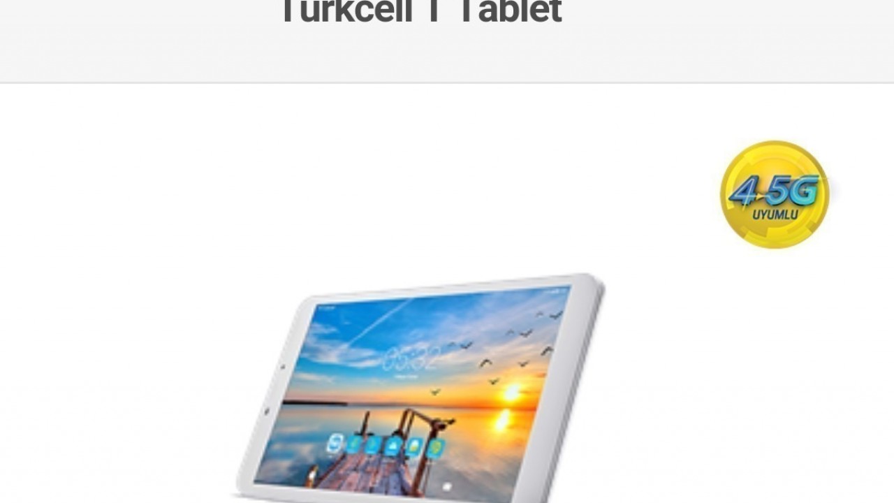 Turkcell'den 4.5G'li Tablet Duyurusu Geldi 