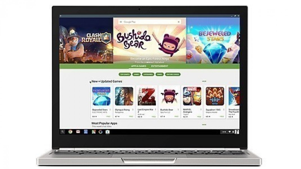 Google, Android uygulamalar için uyumlu Chromebook modellerini listeledi