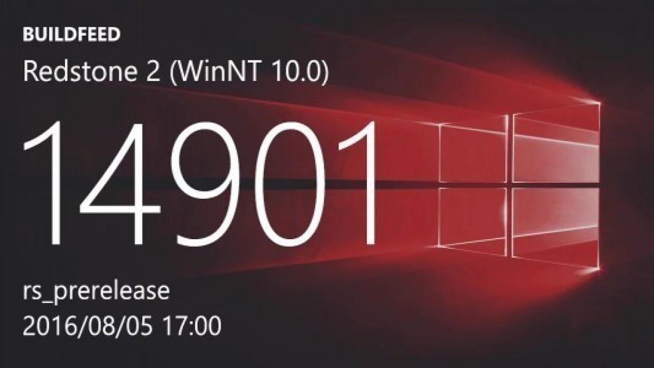 Windows 10 Redstone 2 Yapı 14901 Insider Preview Yayınlandı 