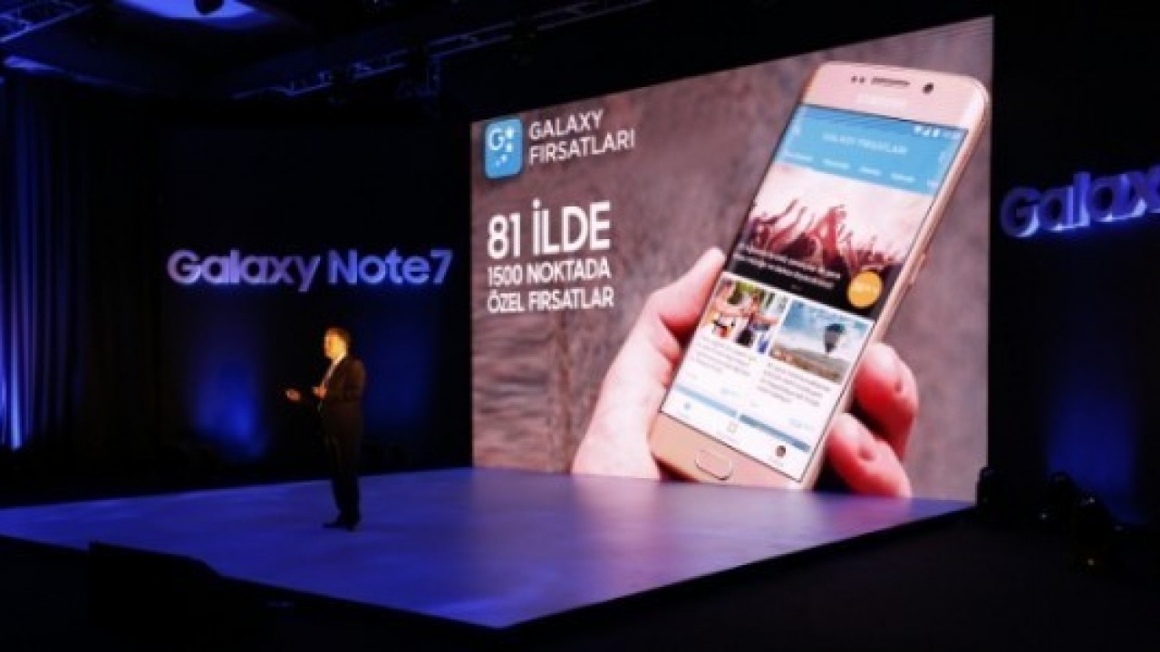 Samsung Galaxy Note 7 Türkiye’de Satışa Sunuluyor 