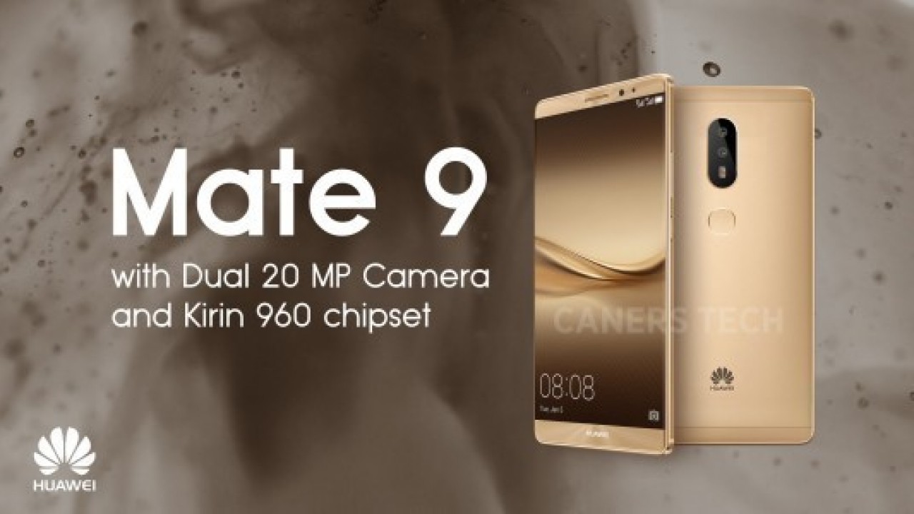 Huawei Mate 9'un Yeni Görselleri Geldi