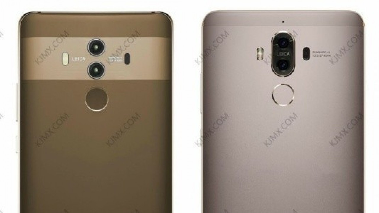 Huawei Mate 10, Mate 9'la Birlikte Görüntülendi