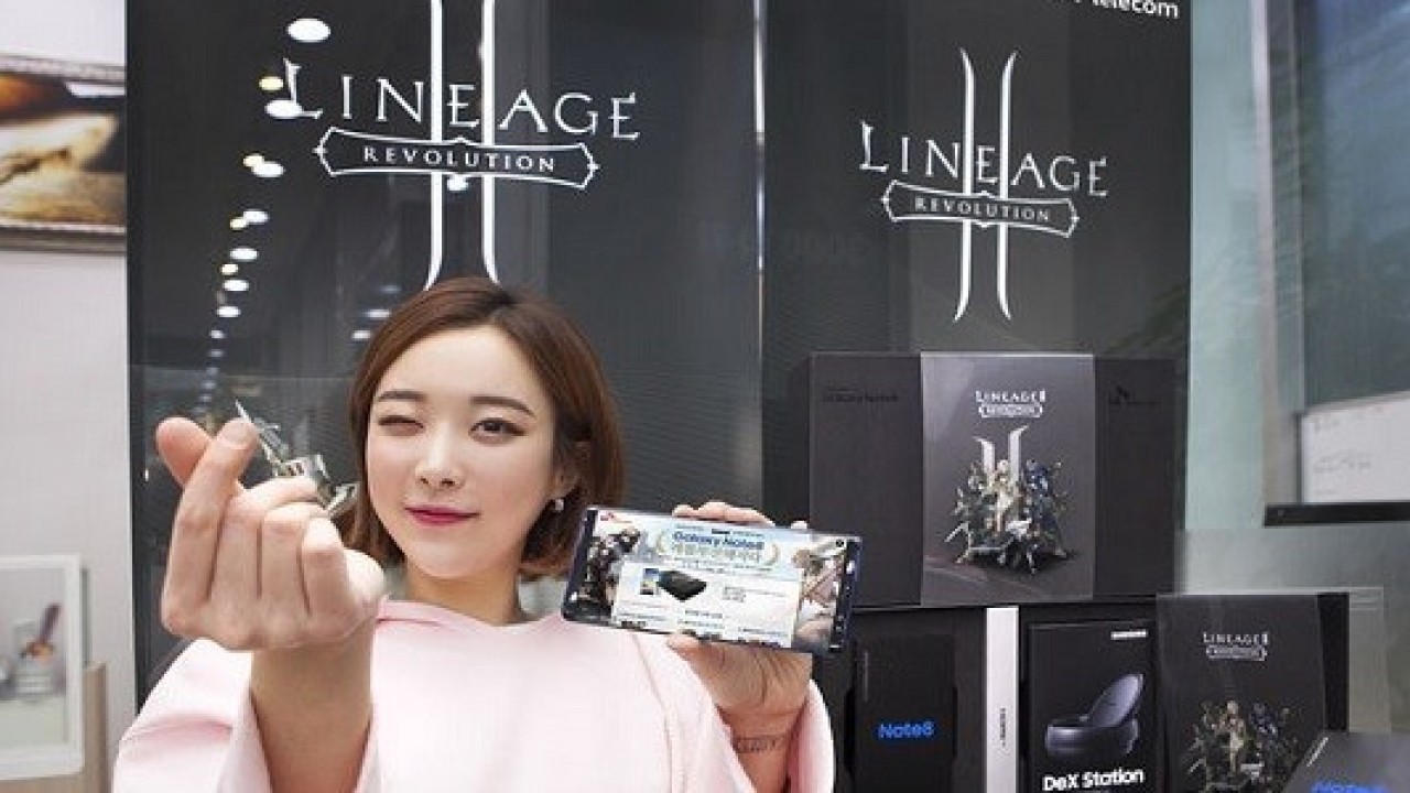 Güney Kore'de Galaxy Note 8 Lineage 2 Revolution Edition Satışa Sunuldu
