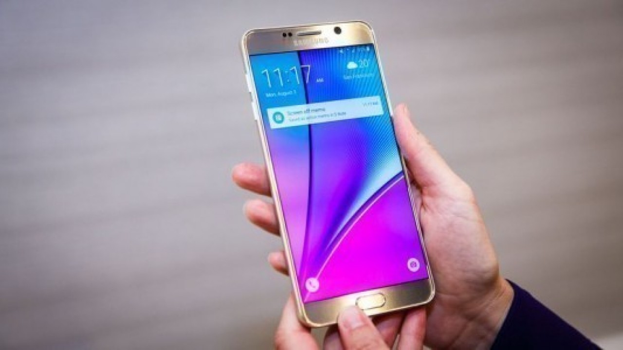 Samsung Galaxy Note 5 güncellendi