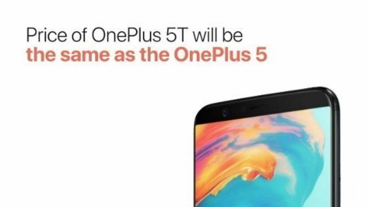 Oneplus 5T'nin Fiyatı Detaylanıyor