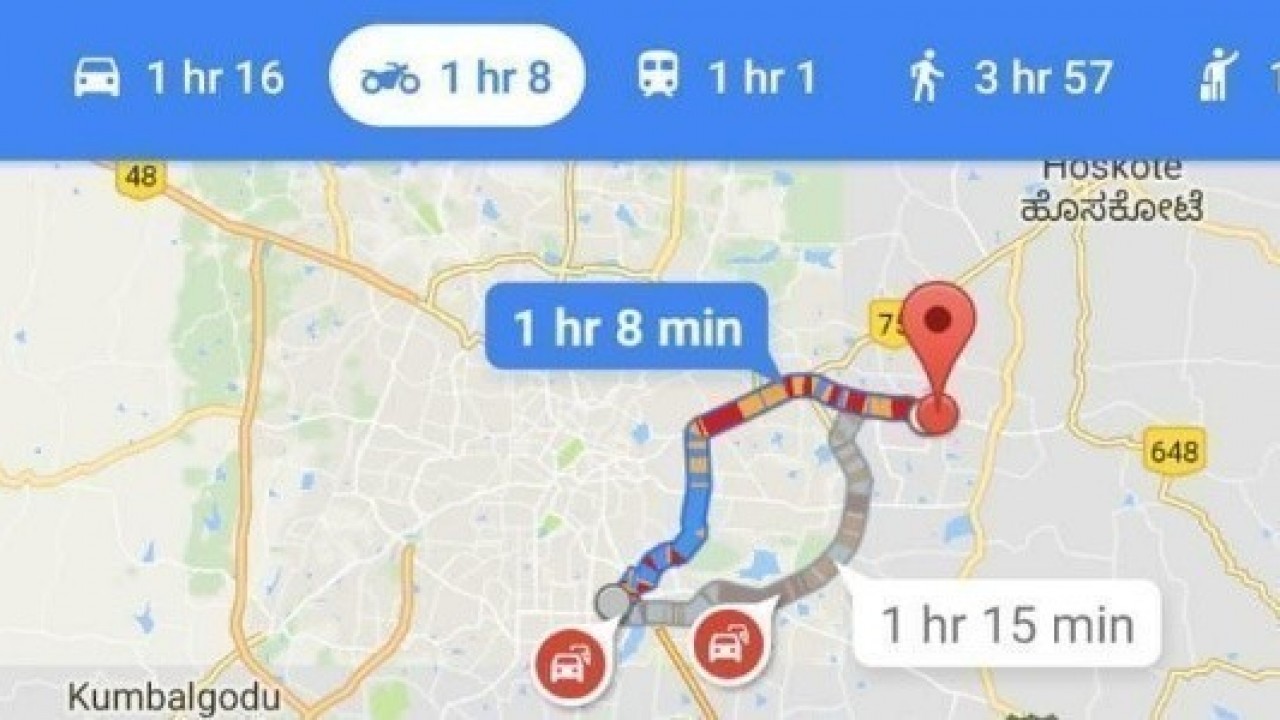 Google Haritalar, Özel Bir Motosiklet Navigasyon Modu Özelliğine Sahip Olacak