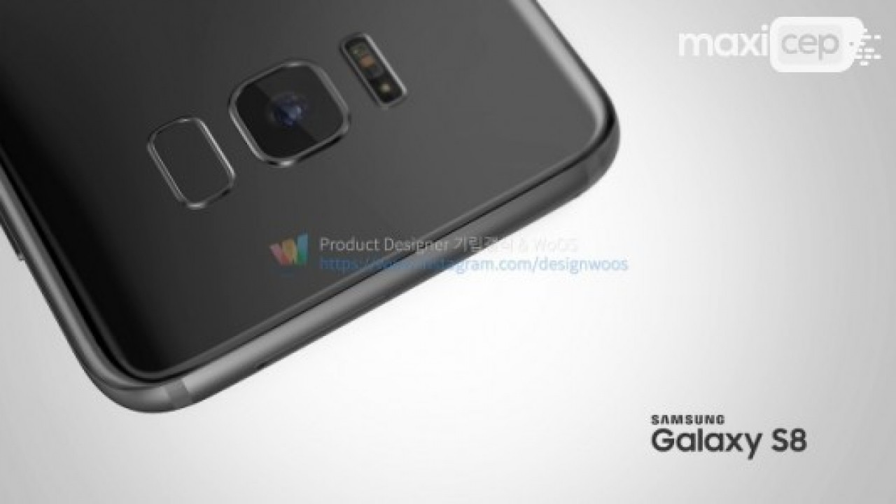 Galaxy S8 ve S8+'ın Sızıntılardan Oluşan Render Görselleri Yayınlandı 