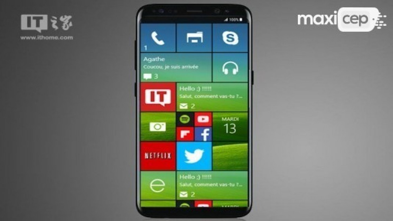 Samsung Ativ S8'in (Windows 10 Mobile Galaxy S8) Microsoft Etkinliğinde Tanıtılacağı İddia Ediliyor