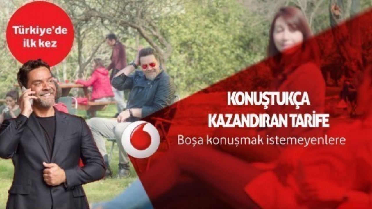 Vodafone Konuştuğun Kadar İnternet Kazan Kampanyası