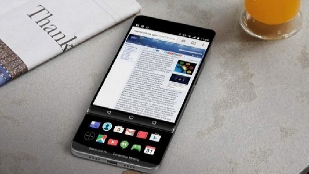 LG V30 Modeline Ait Erken Konsept Tasarımı Ortaya Çıktı