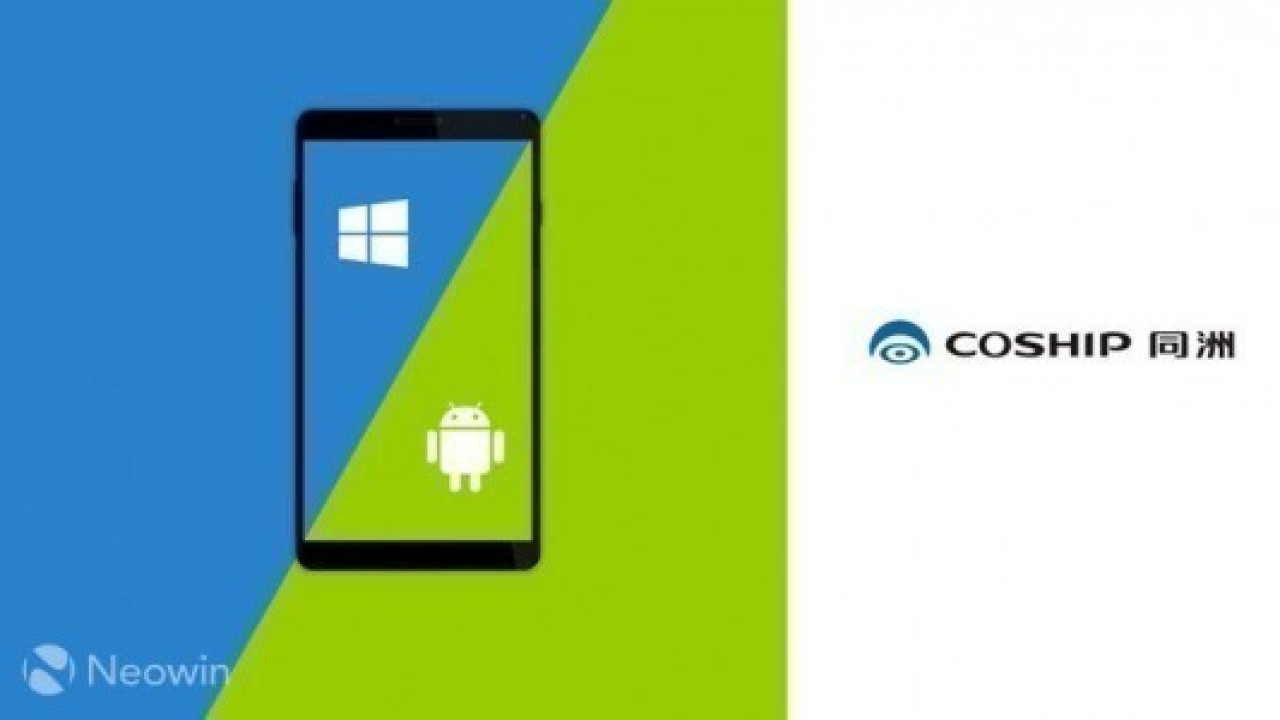 Çinli Üretici Coship, Android ve Windows 10 Mobile İşletim Sistemli Telefon Üzerinde Çalışıyor