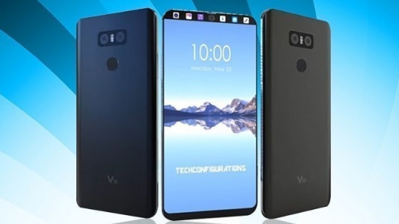 LG V30 Render Görselleri Çerçevesiz Ekran Tasarımını Gözler Önüne Seriyor