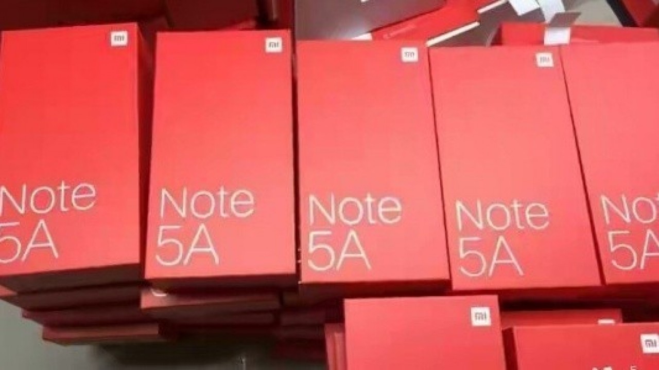 Xiaomi Redmi Note 5A Perakende Kutusu Sızdırıldı 
