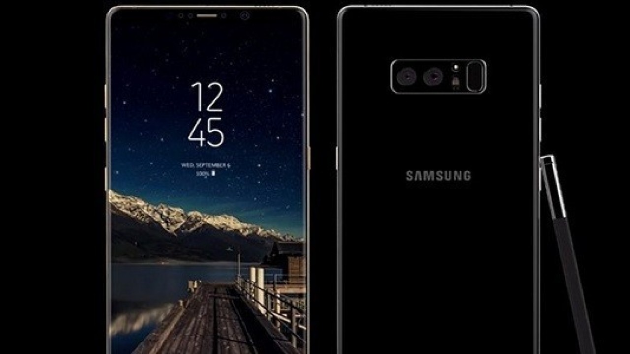 Samsung Galaxy Note 8 Render Görselleri Geldi