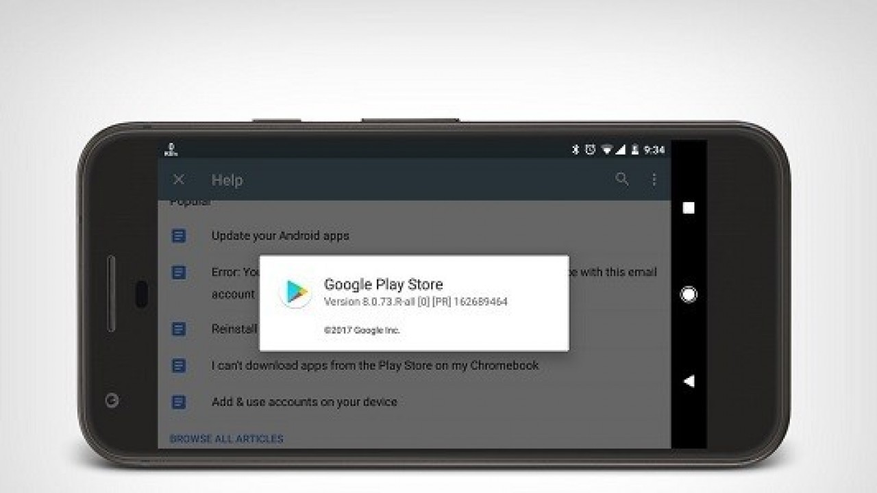 Google Play Store 8.0.73 Sürümü Bugün İtibariyle Yayınlandı