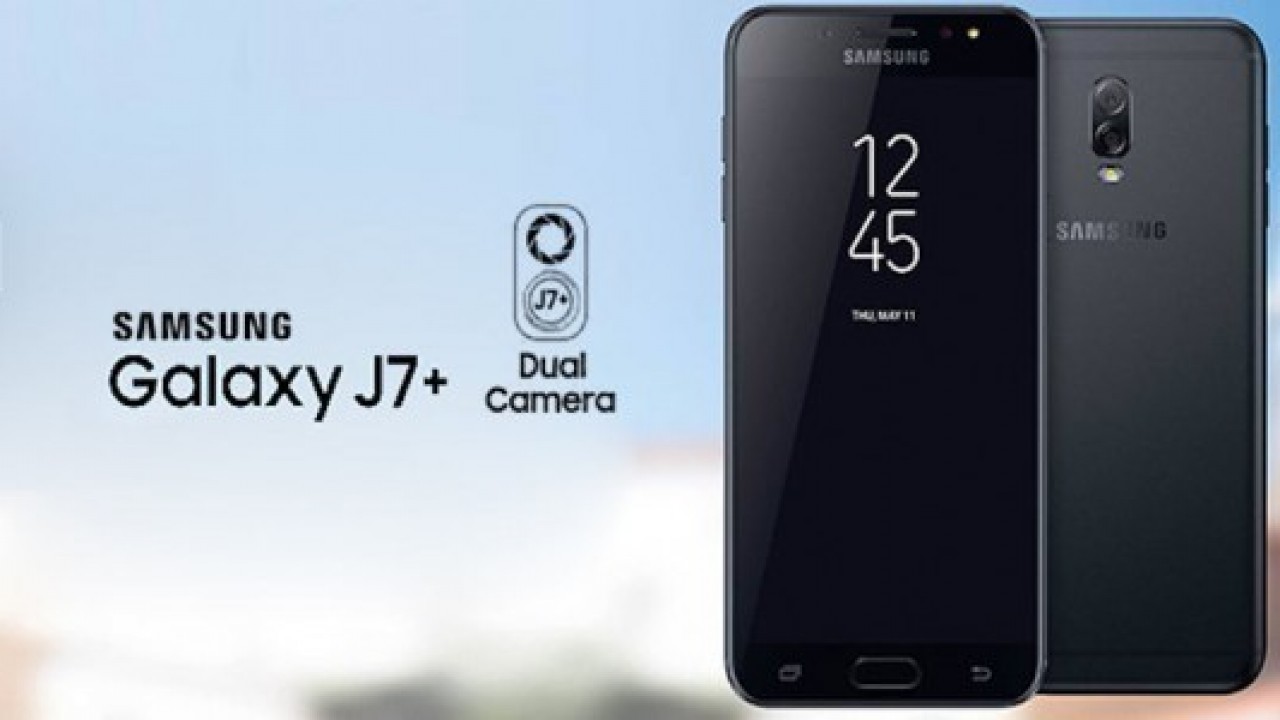 Samsung Galaxy J7+ net bir şekilde görüntülendi
