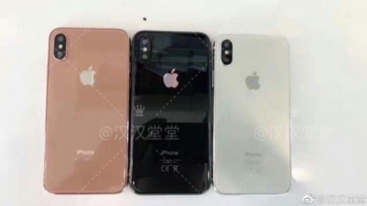 Apple iPhone 8'in Parlak Siyah, Bakır ve İnci Beyazı Renkli Görseli Sızdırıldı 
