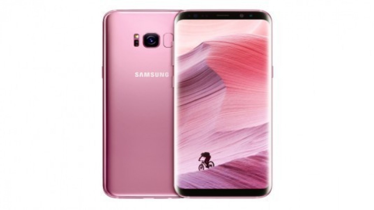 Samsung Galaxy S8 Rose Pink'in satışları Avrupa'da başladı