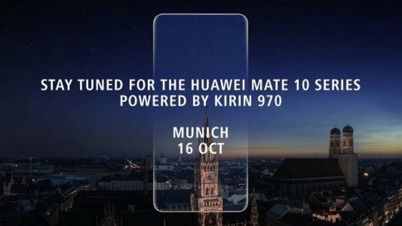 Huawei, Mate 10 Serisini Kirin 970 Yonga Seti ile 16 Ekim'de Duyuracağını Doğruladı