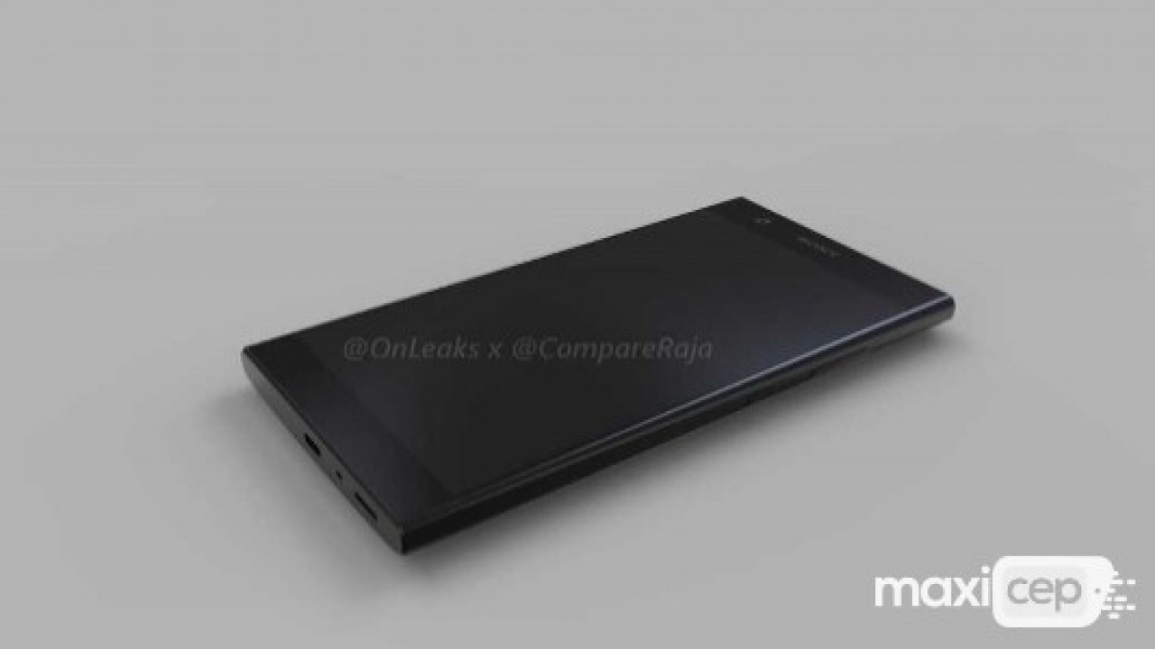 Sony Xperia L2'nin 3D Render Görüntüleri Sızdırıldı 