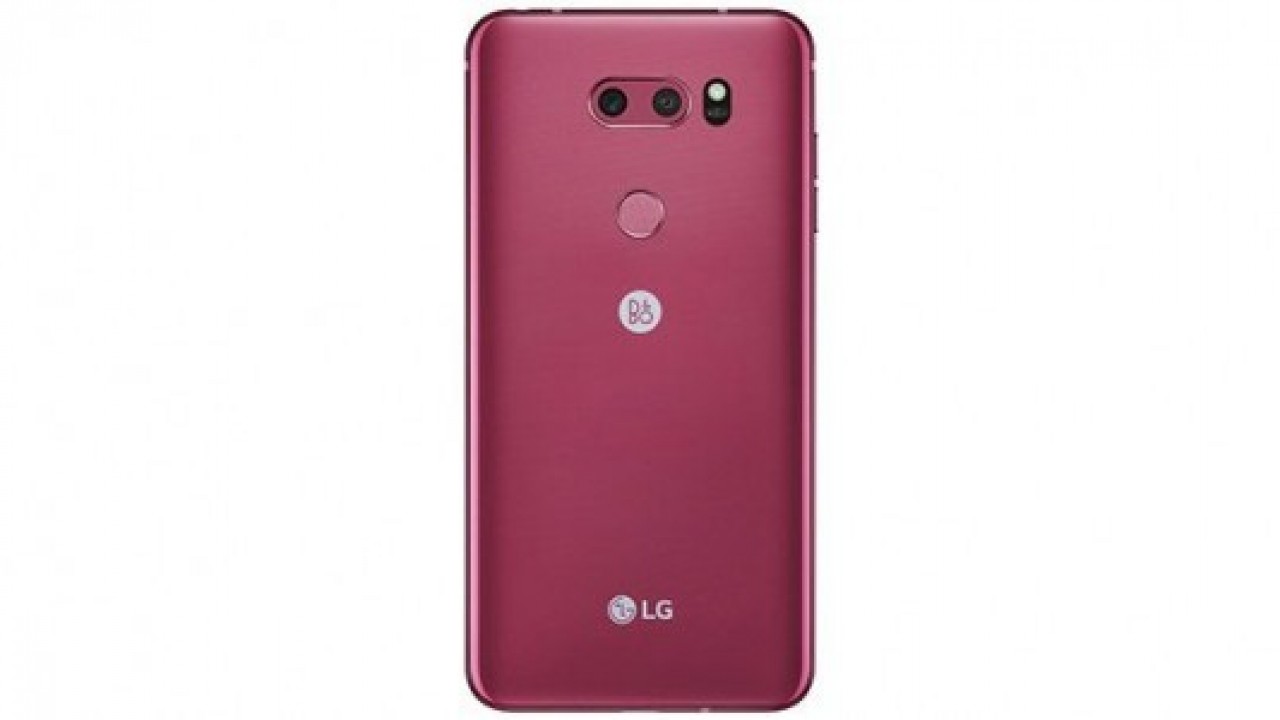 LG V30'un, ahududu rengi gözleri kamaştırıyor