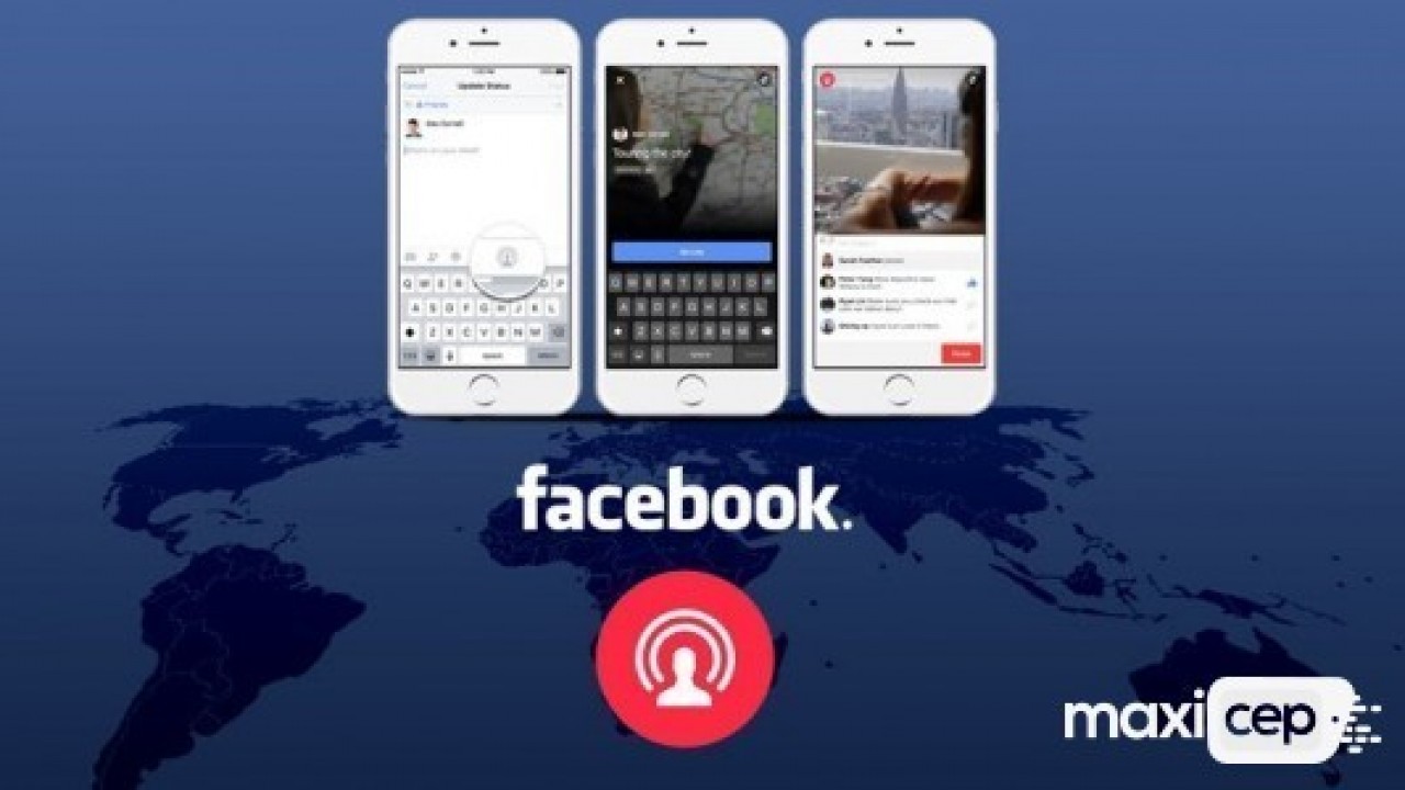 facebook canli yayin yapma ve indirme maxicep