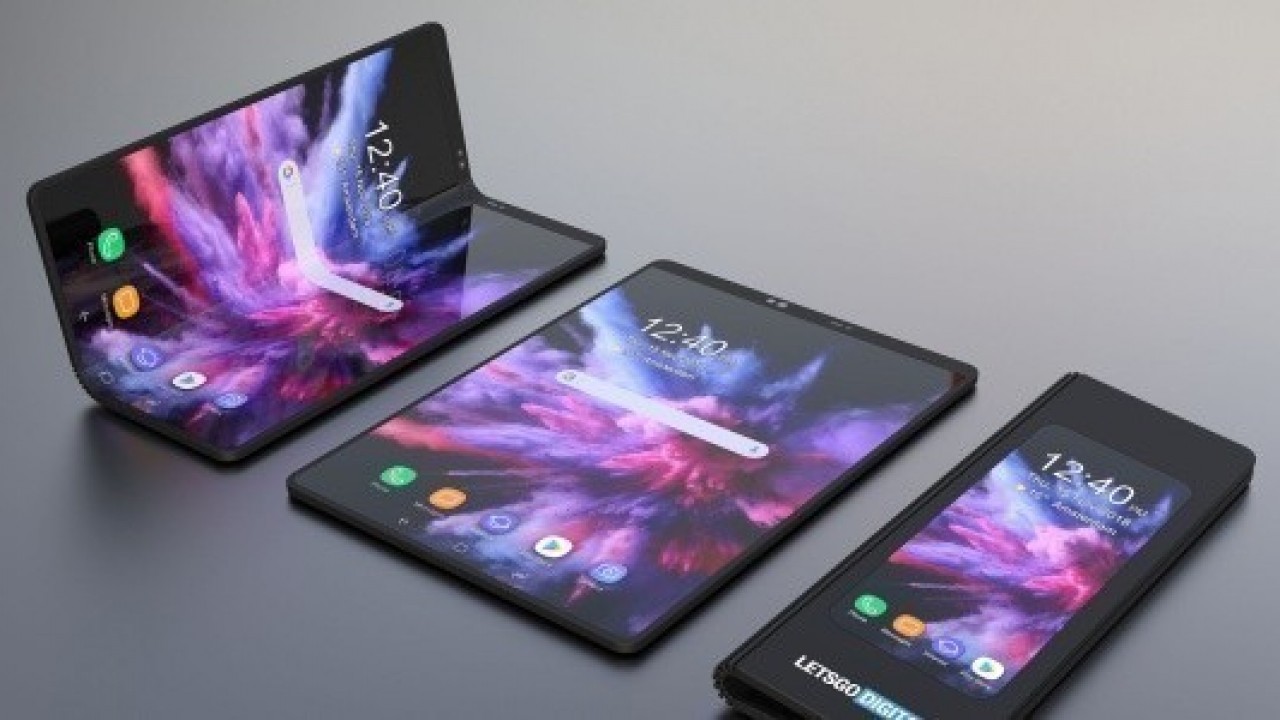 Katlanabilir Galaxy F, 3D Görüntüsü ile Karşımızda