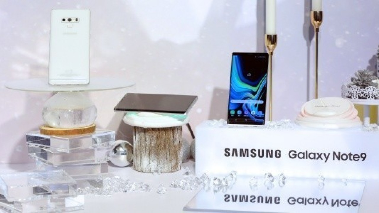 Samsung, Kar Beyazı Galaxy Note 9'u Tanıttı