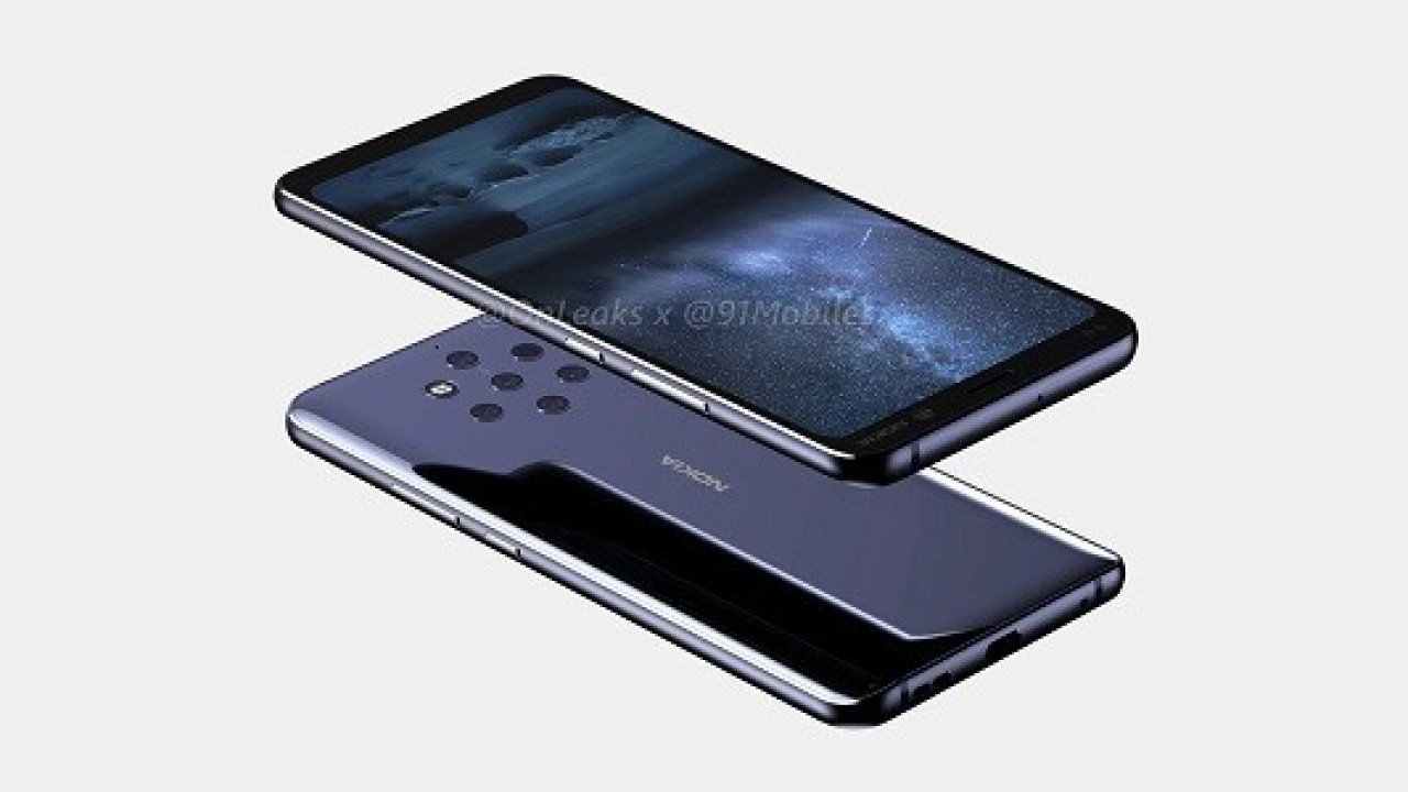 Beş Kameralı Nokia 9 PureView Modelinin Render Görüntüleri Ortaya Çıktı