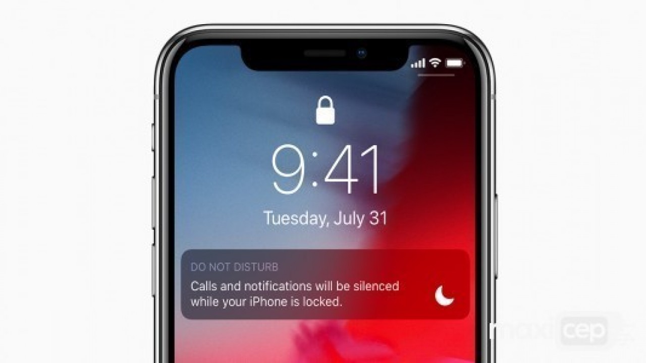 iPhone X, XR, XS ve XS Max'da rahatsız etme modu nasıl kullanılır?
