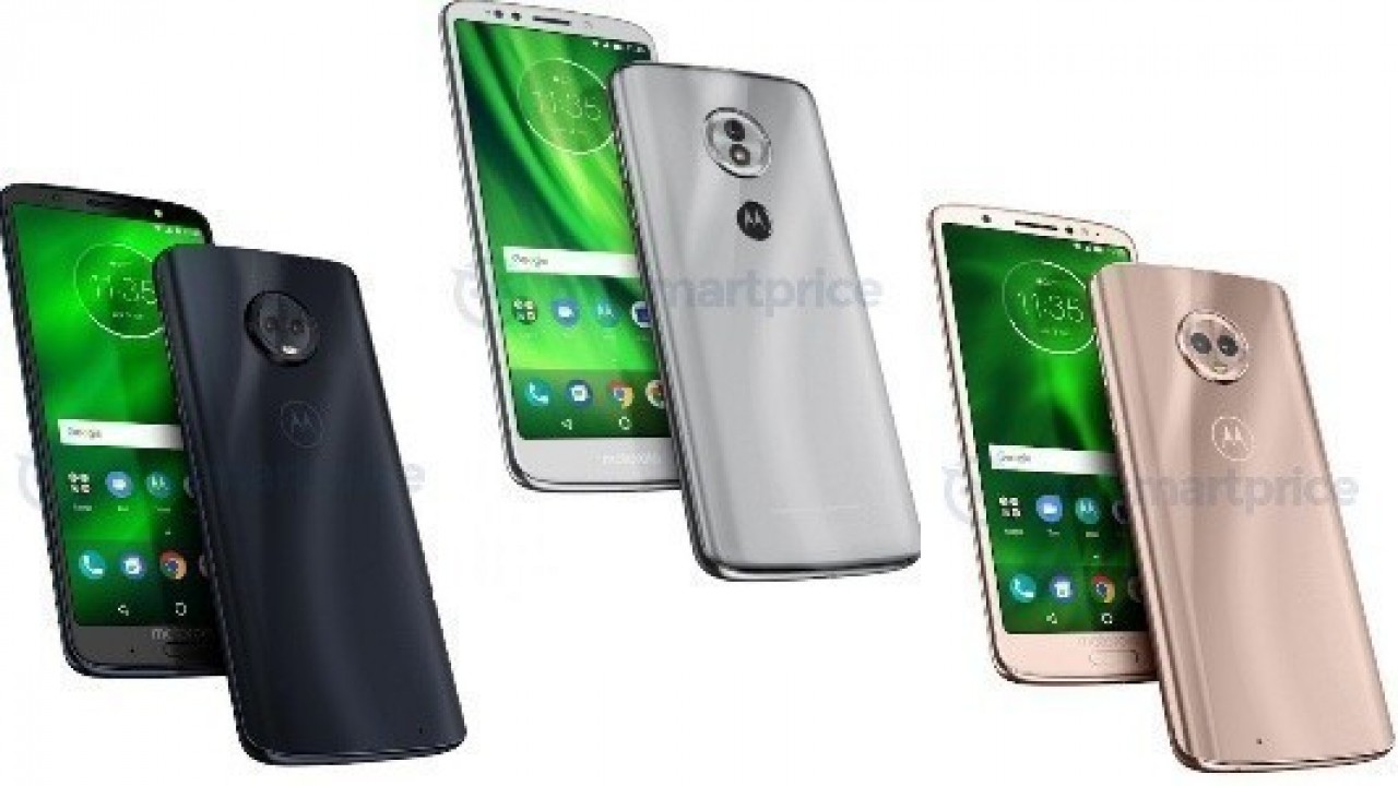 Moto G6, G6 Plus ve G6 Play'in Daha Fazla Özelliği ve Fiyatları Sızdırıldı