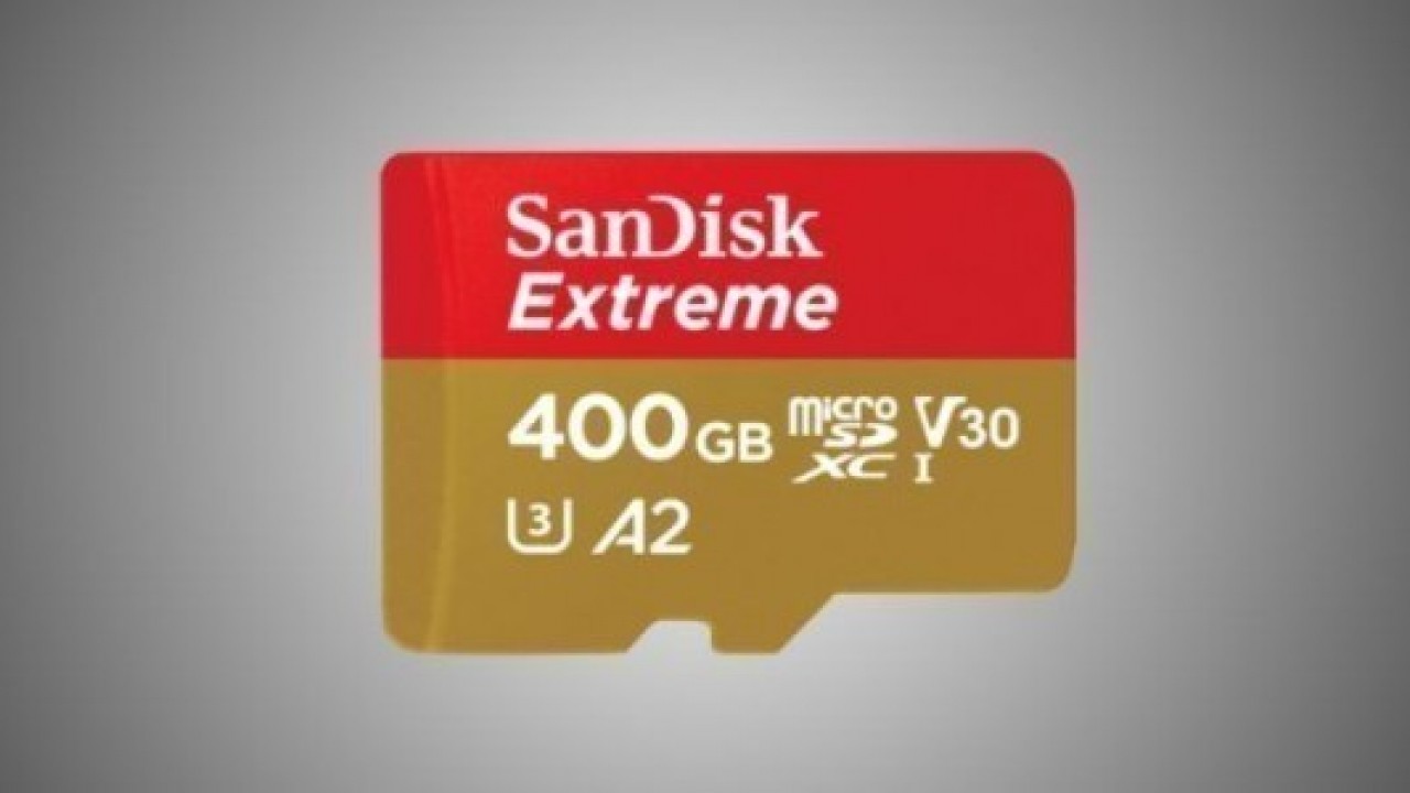 SanDisk'ten dünyanın en hızlı 400 GB microSD kartı