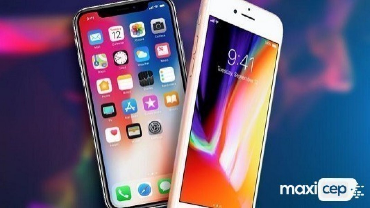 apple iphone x ve iphone 8 serisinde