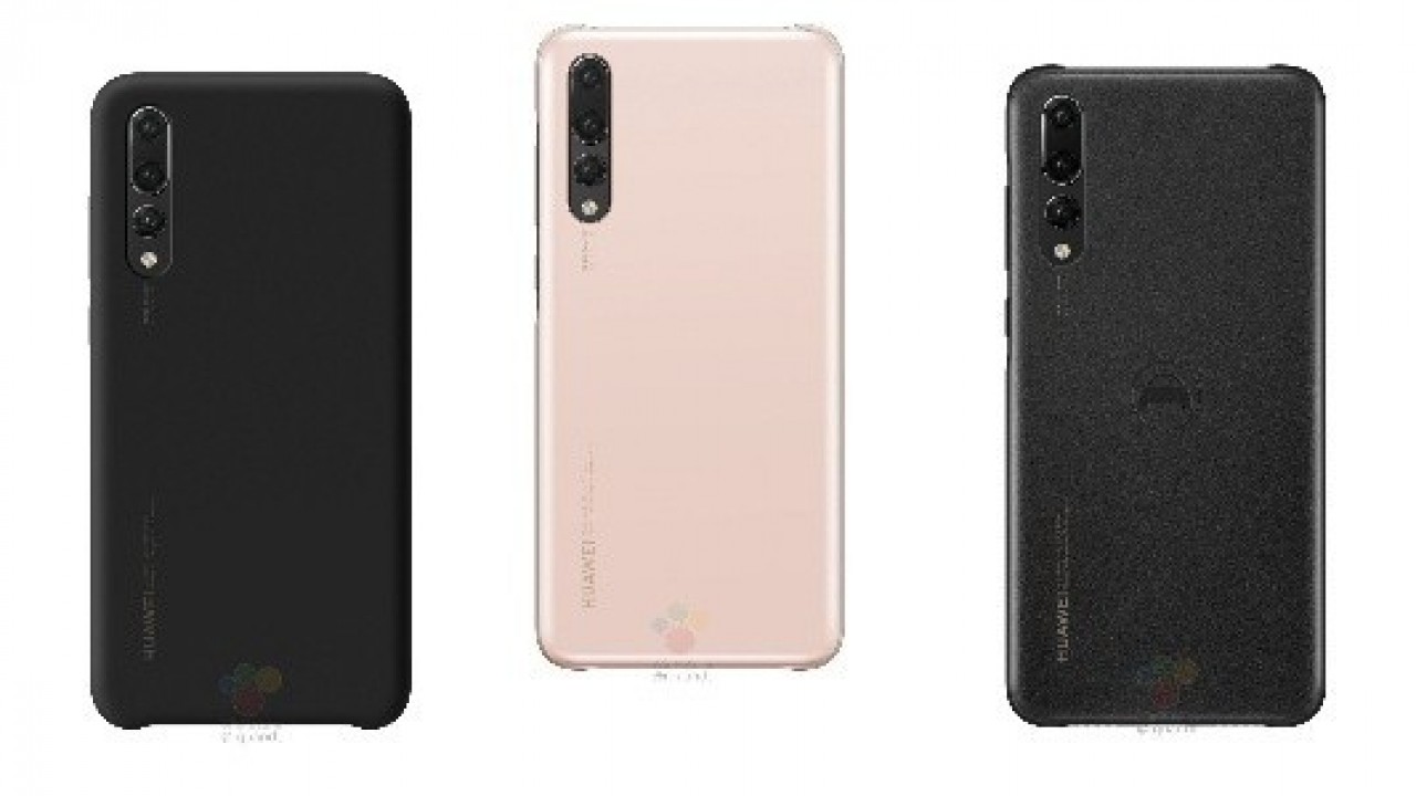 Huawei P20, P20 Lite ve P20 Pro Resmi Kılıfları, Cihazlarla Birlikte Sızdırıldı