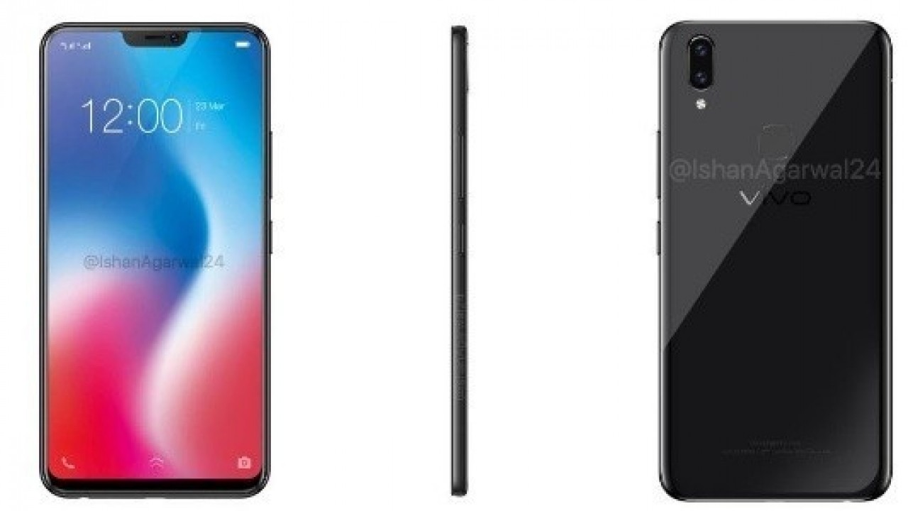 Vivo V9'un Ayrıntılı Özellikleri ve Basın Görselleri, 23 Mart'taki Tanıtım Öncesinde Sızdırıldı