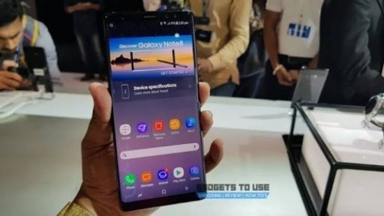 Samsung Galaxy Note8, Android 8.0 Oreo Güncellemesi Almaya Başladı