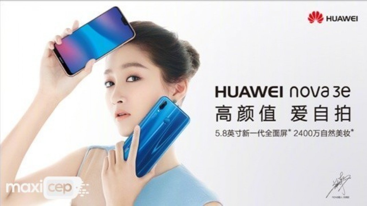 Huawei Nova 3e Resmi Olarak Duyuruldu