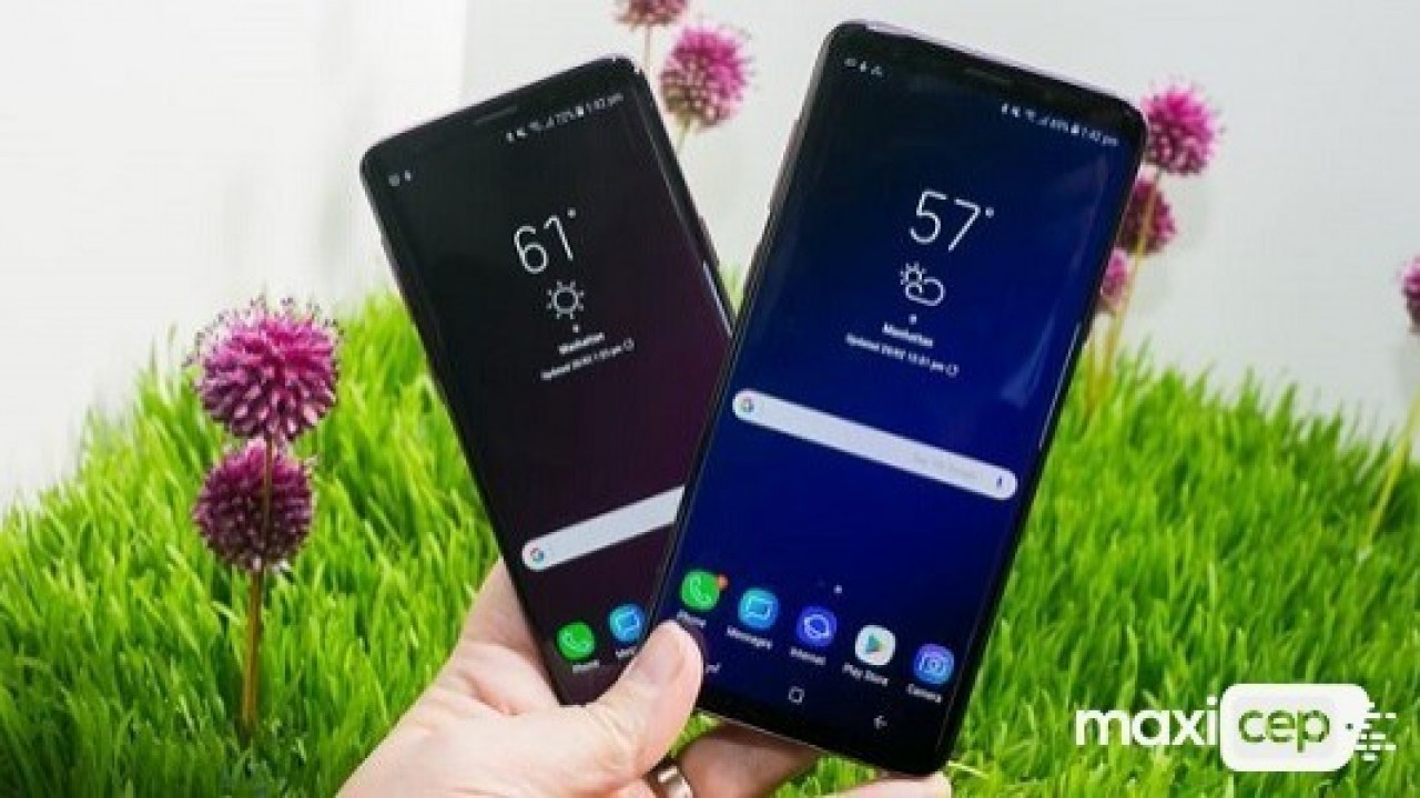 bazi samsung galaxy s9 plus modellerinde dokunmatik sorunu maxicep