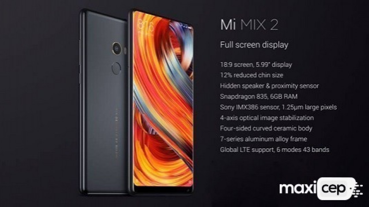 Xiaomi Mi Mix 2 İçin Android 8.0 Oreo Güncellemesi Yayınlandı